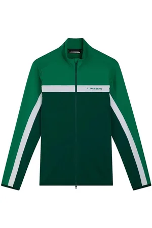 J Lindeberg Longsweatshirt Golf Layer Jarvis Fullzip Grün Herren - Verkäufer: Svens Golfshop GmbH