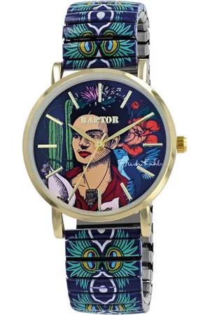 Raptor Quarzuhr Frida Kahlo Edition mit Edelstahlzugband, 3 ATM, inkl. - Verkäufer: Shaghafi GmbH