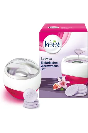 Veet Haarentfernungsgerät Spawax-Set für den ganzen Körper, mit 6 x Wachsscheiben & Spatel, für seidig-glatte Haut - Verkäufer: PENNGUIN-DE