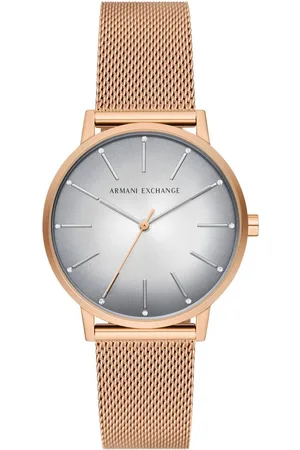 Armani Exchange Quarzuhr AX5617, Armbanduhr, Damenuhr, analog, Edelstahlarmband