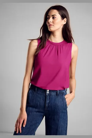 Street one Shirttop aus einer Viskose-Elasthan-Mischung