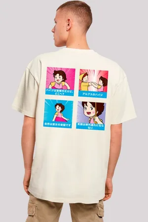 F4NT4STIC T-Shirt Heidi Logo Heroes of Childhood Nostalgie, Retro Print, Kinderserie