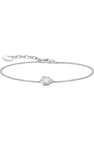 Thomas Sabo Armband mit großem Zirkoniatropfen, A2159-051-14-L19V, A2159-051-9-L19V, mit Zirkonia (synth)