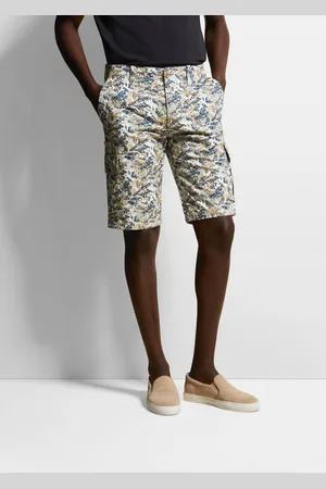 Bugatti Bermudas mit grafischem Allover-Print