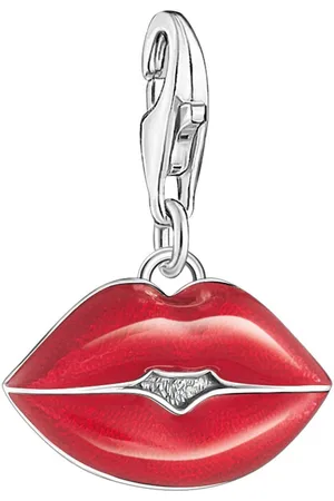 Thomas Sabo Charm-Einhänger roter Kussmund, 2068-664-10