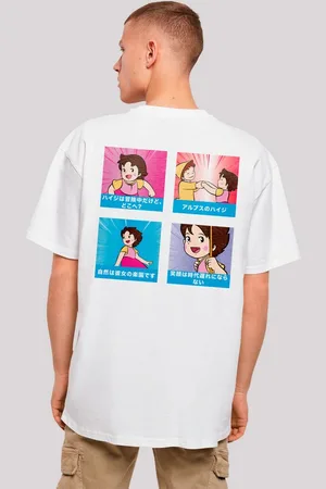 F4NT4STIC T-Shirt Heidi Logo Heroes of Childhood Nostalgie, Retro Print, Kinderserie
