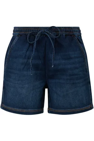 QS by s.Oliver Shorts Jeans-Short / Mid Rise / Elastikbund Label-Patch - Verkäufer: s.Oliver