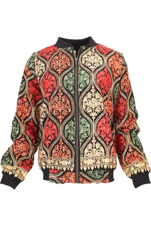 GURU-SHOP Langjacke Boho Style Bomberjacke, bestickte Jacke -.. - Verkäufer: