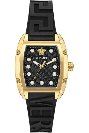 VERSACE Quarzuhr DOMINUS LADY VE8K00624, Armbanduhr, Damenuhr, Saphirglas, Swiss Made, Leuchtindizes, analog