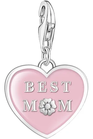Thomas Sabo Charm Herz mit Best Mom Silber, 2021-007-9