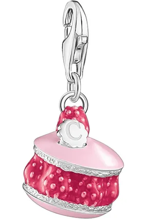 Thomas Sabo Charm-Einhänger Himbeer-Macaron pink, 2080-007-9