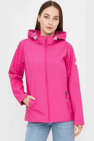 Bench Funktionsjacke AIKO mit abnehmbarer Kapuze und reflektierenden Details
