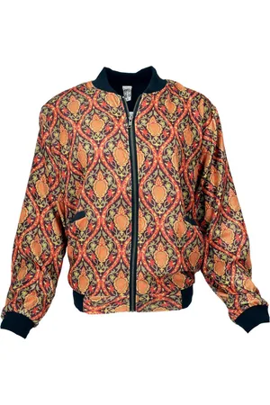 GURU-SHOP Langjacke Boho Style Bomberjacke, Samtjacke -.. - Verkäufer: