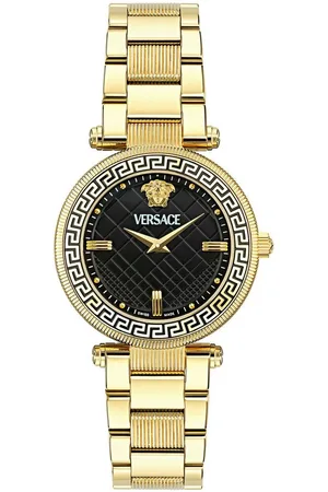 VERSACE Quarzuhr REVE VE8B00624, Armbanduhr, Damenuhr, Saphirglas, Swiss Made, analog