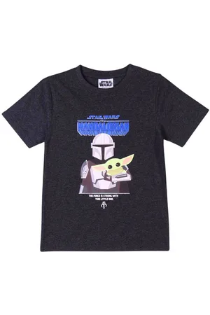 STAR WARS T-Shirt THE MANDALORIAN Jungen Kurzarmshirt Gr. 104- 158 cm - Verkäufer: Starkids Licensed Brands and more