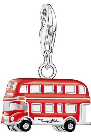 Thomas Sabo Charm-Einhänger roter LONDON Bus, 2119-007-10