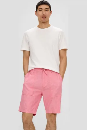 QS by s.Oliver Bermudas Chino-Shorts aus Leinenmix mit elastischem Bund - Verkäufer: