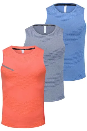 Allthemen Tanktop (3er-Pack) 3er Pack Herren Schnelltrocknendes Fitness Shirt - Verkäufer:
