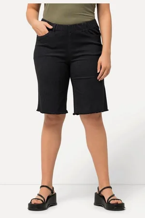 Ulla Popken Bermudas Bermuda Fransensaum Elastikbund - Verkäufer: Popken Fashion Group