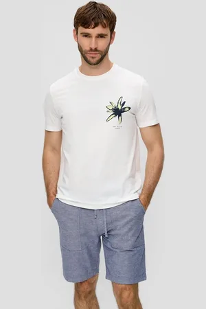 QS by s.Oliver Bermudas Chino-Shorts aus Leinenmix mit elastischem Bund - Verkäufer: