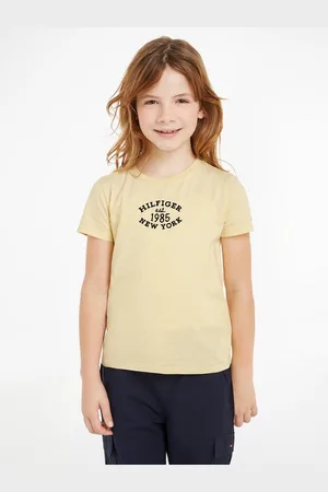 Tommy Hilfiger T-Shirt MONOTYPE FLOCK Kinder bis 16 Jahre mit Logostickerei