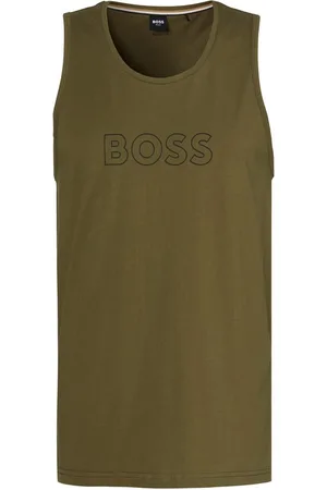 HUGO BOSS T-Shirt Beach Tank Top mit Aufdruck