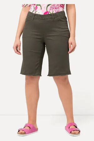 Ulla Popken Bermudas Bermuda Fransensaum Elastikbund - Verkäufer: Popken Fashion Group