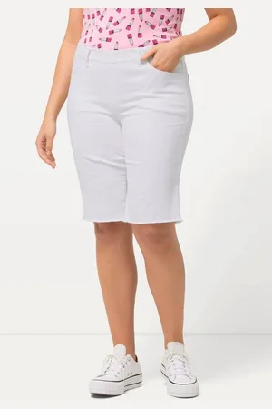 Ulla Popken Bermudas Bermuda Fransensaum Elastikbund - Verkäufer: Popken Fashion Group