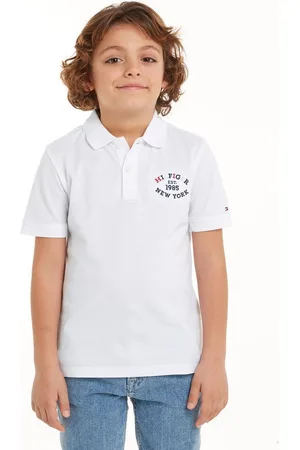 Tommy Hilfiger Poloshirt MONOTYPE REGULAR POLO SS Kinder bis 16 Jahre mit Logoschriftzug