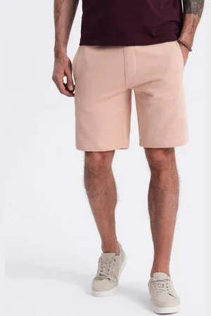 Ombre Clothing Sweatshorts Herrenshorts aus Strick mit Kordelzug in der Taille und Taschen - Verkäufer: