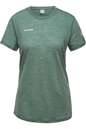 Mammut Funktionsshirt Tree Wool FL T-Shirt Women dark jade melange - Verkäufer: SportTimm