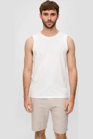 QS by s.Oliver Bermudas Chino-Shorts aus Leinenmix mit elastischem Bund - Verkäufer: