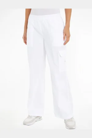 Calvin Klein Cargohose COTTON UTILITY CARGO PANTS mit Logoprägung