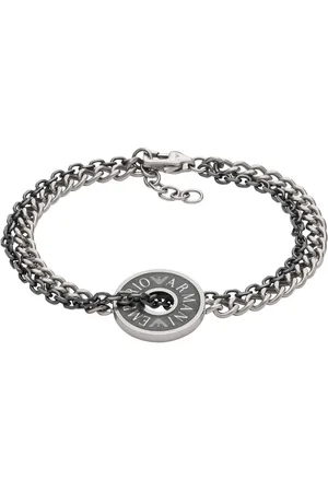 Emporio Armani Armband Schmuck Geschenk Edelstahl Armkette Gliederarmband, EGS3094040
