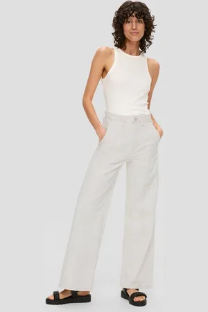 QS by s.Oliver 5-Pocket-Jeans Jeans Suri / Regular Fit / High Rise / Wide Leg - Verkäufer: