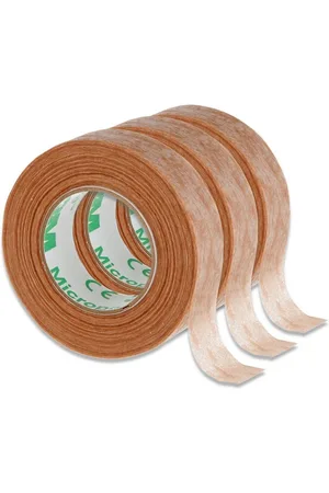 3MAN Augenlid-Tape Micropore Tape Wimpernverlängerung Vliespflaster Hellbraun Haut, Hohe Haftbarkeit - Verkäufer: P-Beauty