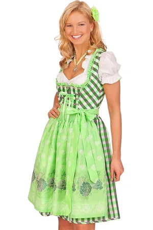 Stockerpoint Dirndl Midi Dirndl 2tlg. - SUNNY - apfelgrün - Verkäufer: Alpenwahnsinn Tracht & Lifestyle