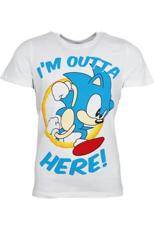 Sonic The Hedgehog Print-Shirt Kinder Junge kurzarm T-Shirt Shirt Gr. 104 bis 134, Baumwolle - Verkäufer: WS-Trend