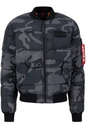 Alpha Industries Bomberjacke Men - Bomber Jackets MA-1 Puffer Bomber Camo