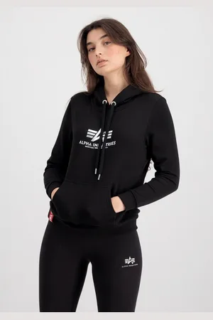 Alpha Industries Hoodie Women - Hoodies New Basic Hoodie Wmn Foil Print