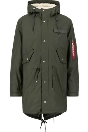 Alpha Industries Regen- und Matschjacke Men - Outdoor Jackets Raincoat TL