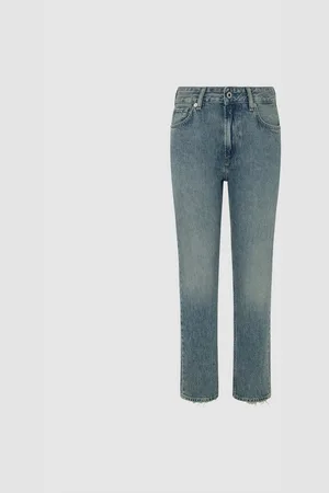 Pepe Jeans Straight-Jeans mit normaler Leibhöhe aus robustem Baumwolldenim