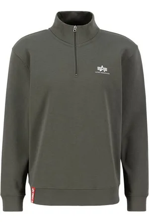 Alpha Industries Sweater Men - Sweatshirts Half Zip Sweater SL