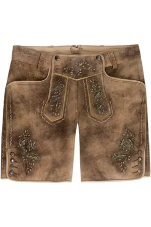 SPIETH & WENSKY Lederhose Trachtenlederhose Damen - DIANA - bernstein/oliv - Verkäufer: Alpenwahnsinn Tracht & Lifestyle