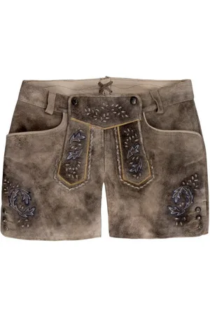 SPIETH & WENSKY Lederhose Trachtenlederhose Damen - DEA - oxford/blaugrau - Verkäufer: Alpenwahnsinn Tracht & Lifestyle