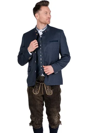 SPIETH & WENSKY Trachtenlederhose Kniebundlederhose - BALTHASAR - espresso/sand - Verkäufer: Alpenwahnsinn Tracht & Lifestyle