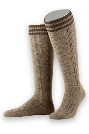 LUSANA Trachtensocken Kniestrümpfe Herren - L8995R - marine, , tanne - Verkäufer: Alpenwahnsinn Tracht & Lifestyle