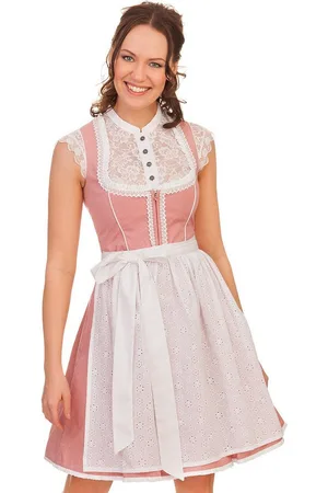 Alpenfee Dirndl Mini Dirndl 2tlg. - GABI - altrosa - Verkäufer: Alpenwahnsinn Tracht & Lifestyle