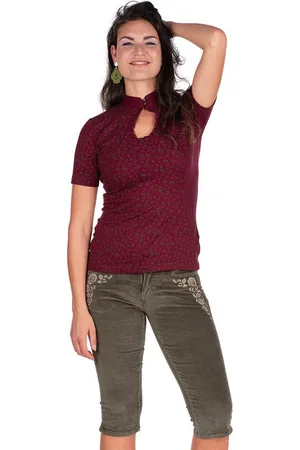 MARJO Trachtenjeans Trachtenhose Damen - COLEEN KB - moos - Verkäufer: Alpenwahnsinn Tracht & Lifestyle