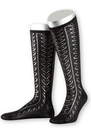 LUSANA Trachtensocken Trachtenstrümpfe Damen - L380N - , weiß - Verkäufer: Alpenwahnsinn Tracht & Lifestyle